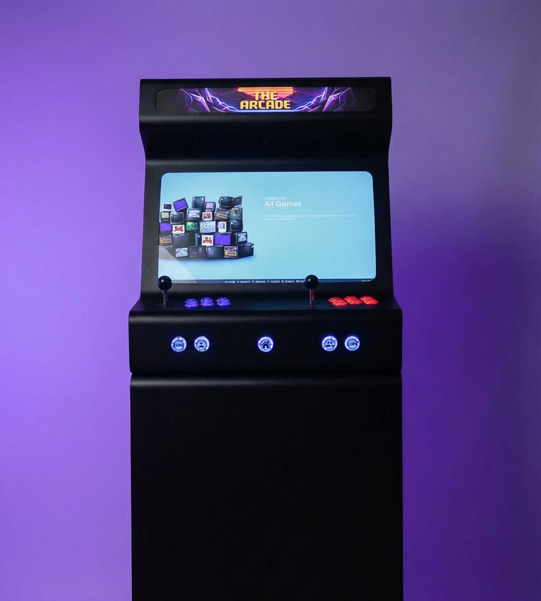 joystick the arcade front