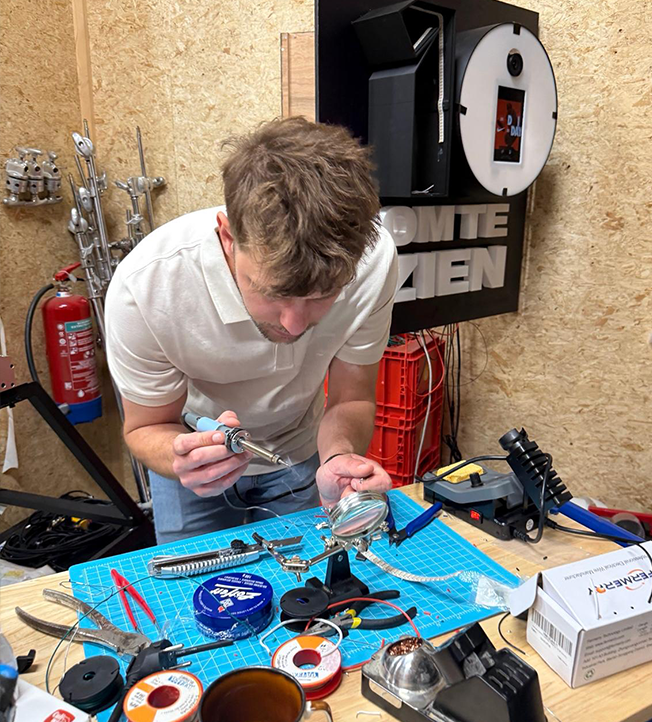 joystick build wood rd