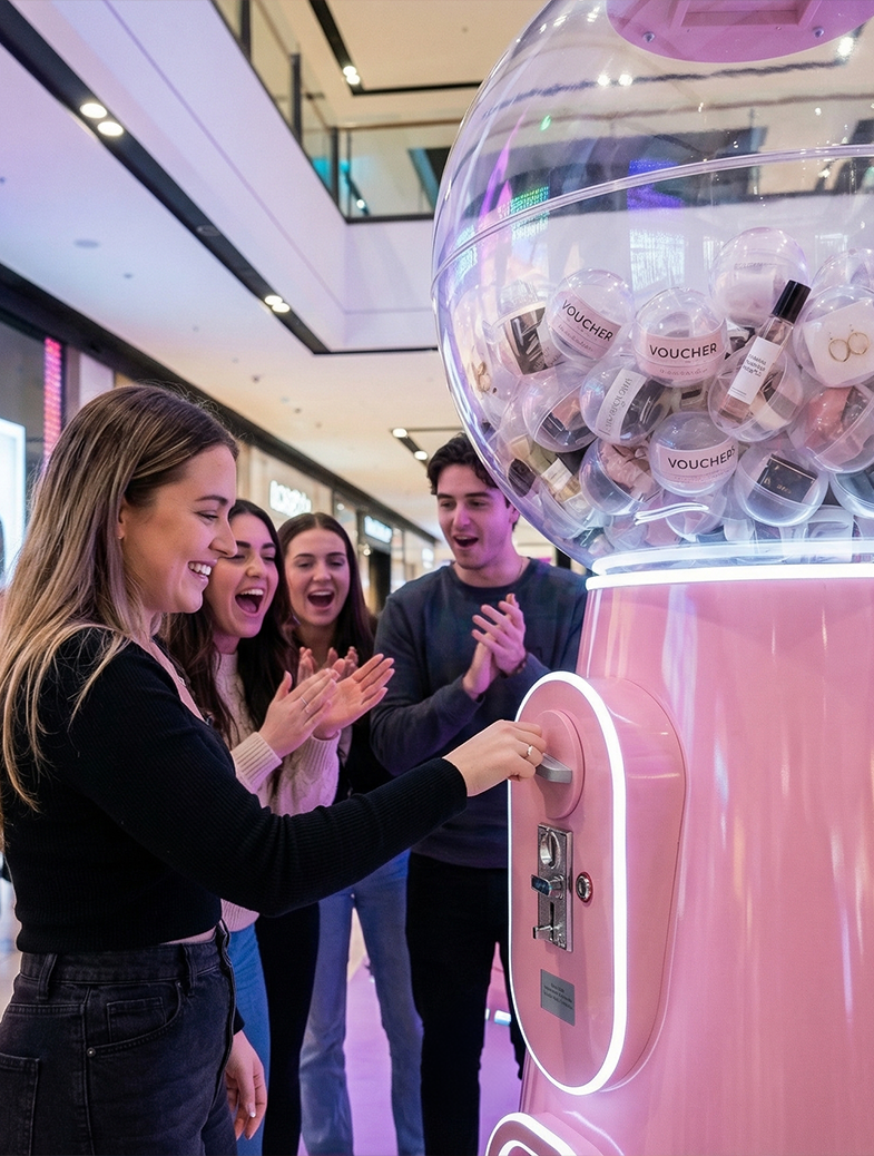 joystick gumball shopping